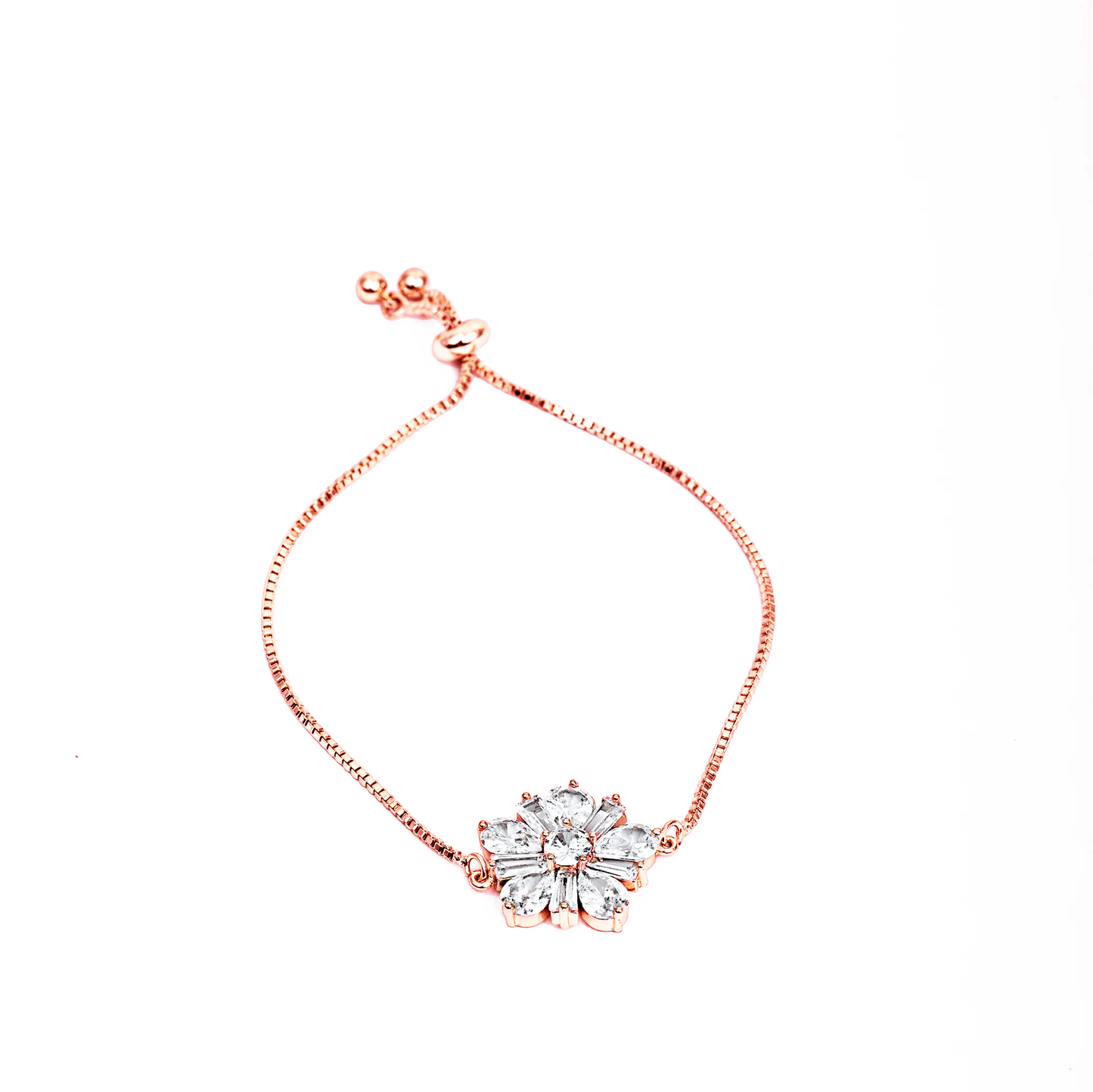 Floral Adjustable Bracelet