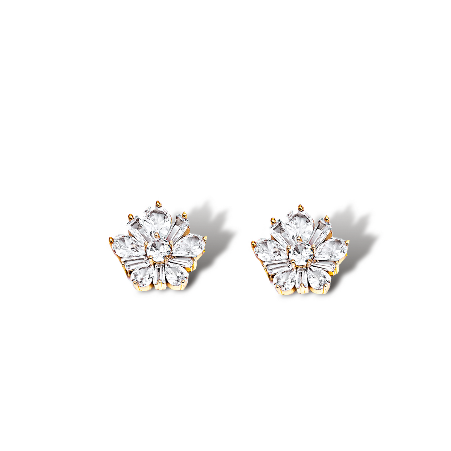 Flower earrings