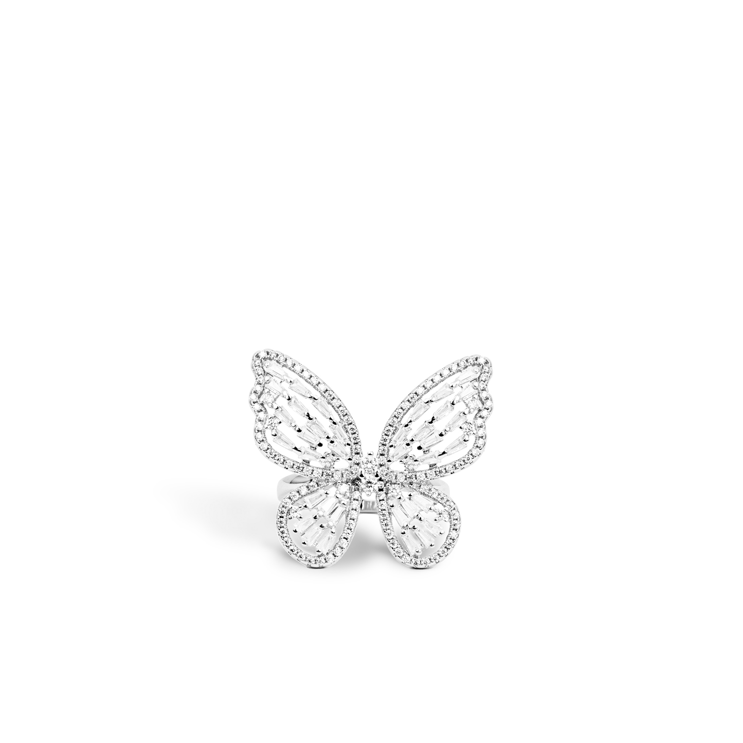 Adjustable Butterfly Ring