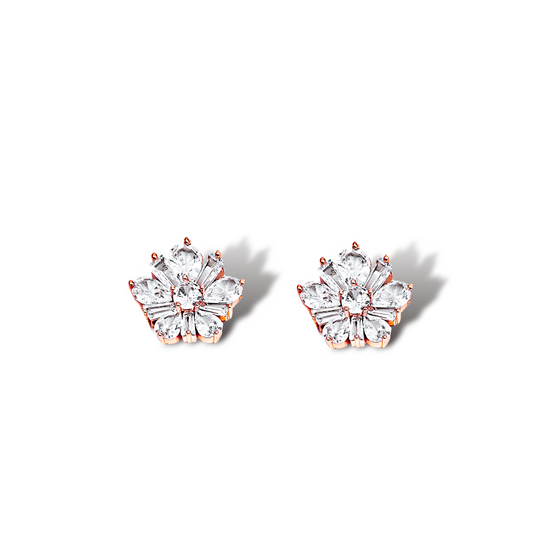 Flower earrings