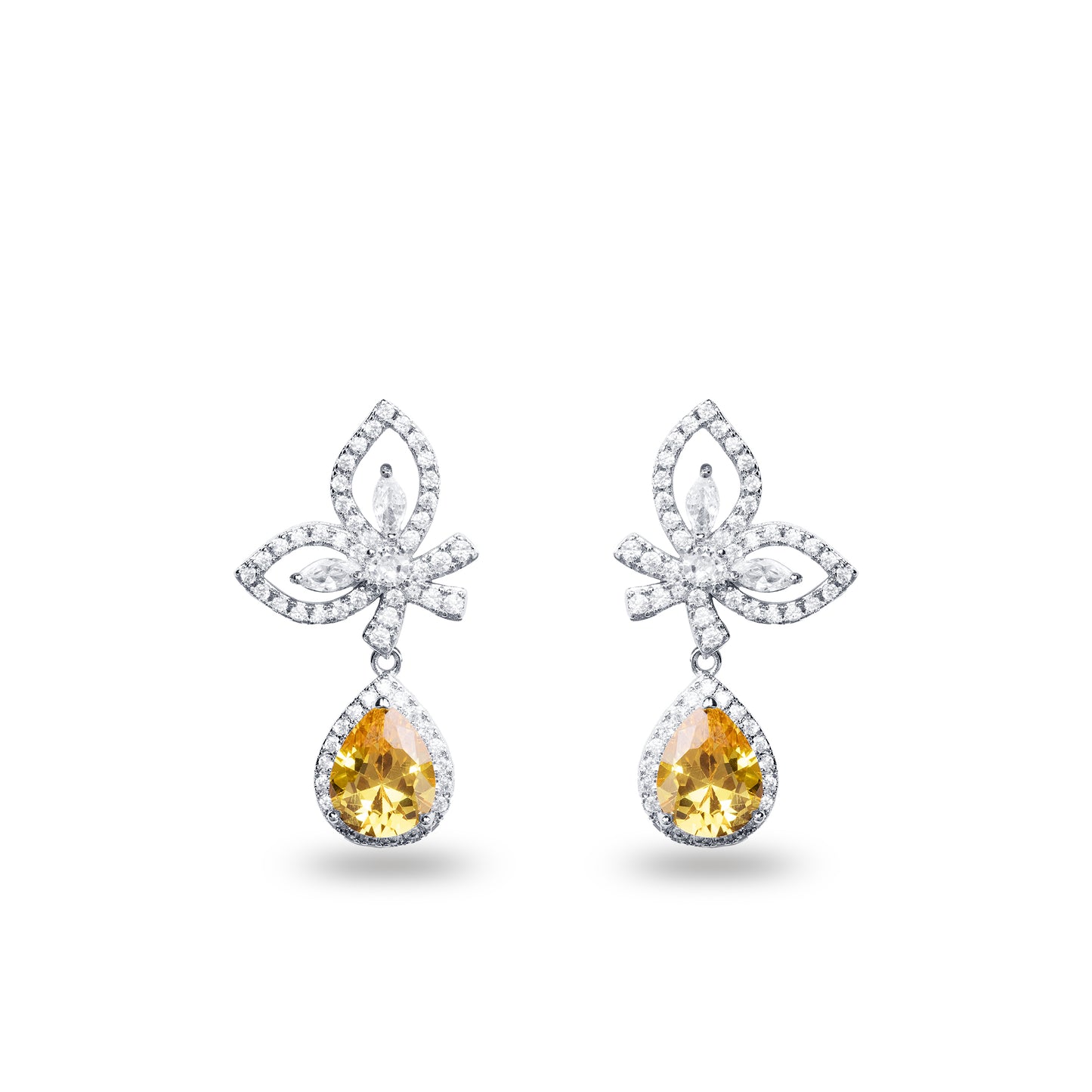 Butterfly Drop Earrings
